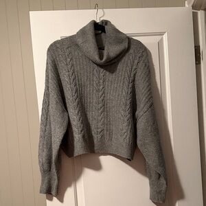 Wild Fable Gray Cowl Neck Sweater